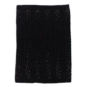 NWT Ralph Lauren Women's Embellished Knit Infinity Snood Scarf B One Size $68